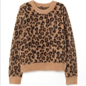 H&M leopard sweater.